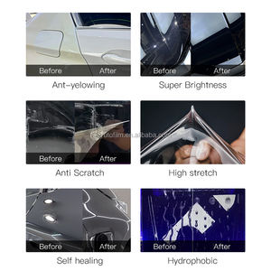 Оптовая продажа, 6,5 покрытие 7,5 8,5 9,5 10 мил, высокое качество, самовосстанавливающийся матовый глянцевый цвет PPF TPU пленка для защиты краски для автомобиля - Product Image 2