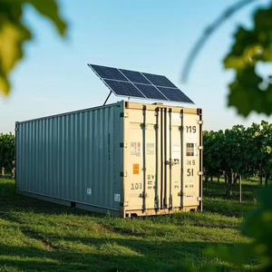 Conteneur solaire 20ft <span class=keywords><strong>chambre</strong></span> <span class=keywords><strong>froide</strong></span> stockage frigorifique portable pour poisson viande fruits légumes à vendre - Product Image 1