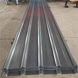 6m fer <span class=keywords><strong>ibr</strong></span> prix par feuille couleur tôle de toit en acier ondulé galvaniser zinc aluminium ppgi tôle de toiture en métal - Product Image 5