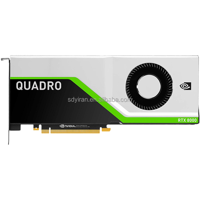 Brand New for NVIDIA RTX8000 GPU 48GB GDDR6 PCI Express High-Performance Graphics Card with Fan Cooler for Desktop/Workstation