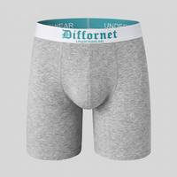 Celana Boxer Pria Ukuran Besar Bahan Katun, Ergonomis 3D Pouch Anti Gesek, Tanpa Lipatan di Bagian Kaki, Cocok untuk Olahraga