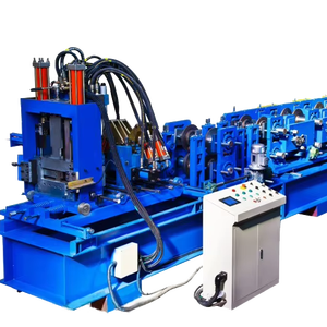 Venta directa de fábrica CZ <span class=keywords><strong>Purlin</strong></span> que forma la máquina Marco de acero Acero C U Z M Forma CZ <span class=keywords><strong>Purlin</strong></span> Perfil Canal que hace la máquina - Product Image 1