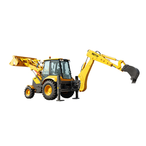 SDLG B877F 8 Ton Hot Sales UK 4x4 4 Wheel Drive Backhoe <b>Loader</b> with Engine Gearbox Pump - Product Image 2