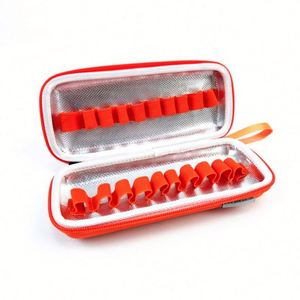 Portable <b>EVA</b> Medicine Box Waterproof Made of Polyester Canvas for Household Medical Supplies Cartridge Tube Travel Hospital Use - Product Image 2