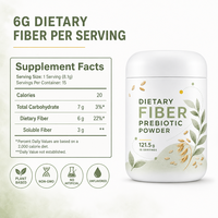 Voedingsvezels Prebiotica Poeder Spijsverteringsgezondheid Darmgezondheid Supplement voor Volwassenen OEM Private Label Groothandel