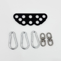 Barre de traction latérale multi-prises et plaque d'extension pour machine à câbles, fixation double/simple pour salle de sport à domicile et système de poulie