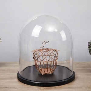Kaars Dome Cloche Stolp Leverancier Helder Decoratief Glas Huisdecoratie Nautische Bloem Snelle Levering Bal & Globe 100 Geblazen - Product Image 6