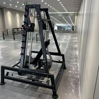 Machine de musculation professionnelle 4-en-1 robuste, équipement de gym commercial à charge par plaques pour l'entraînement des pectoraux et des épaules (position droite, inclinée, déclinée)