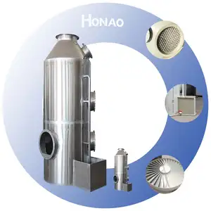 Ammonia Cyclone Scrubber Air Pollution Control Equipment Scrubber Exhaust Gas Cleaning System Wet Scrubbers