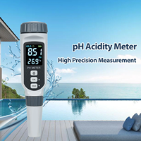 SMART SENSOR PH828+ pH-mètre numérique professionnel industriel DIY, étanche, testeur de qualité de l'eau pour l'eau potable et la piscine