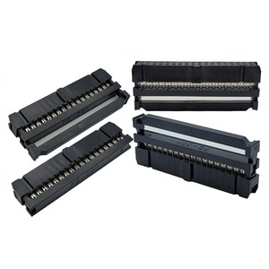 Kết nối IDC 6 P 8P 10P 12p 14P 16 P phẳng Ribbon Cáp 2.54mm Pitch dây để Hội Đồng Quản trị nữ hình chữ nhật kép Hàng 3pcs FC kết nối - Product Image 3