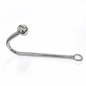 SMOOTH Customized Stainless Steel Metal <strong>Anal</strong> Hook Backyard Masturbation Hook Sex <strong>Toys</strong> Single Bead <strong>Anal</strong> Hook Female Adult Sex <strong>Toy</strong> - Product Image 3