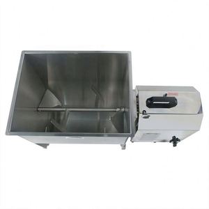 Mélangeur de viande hachée électrique commercial automatique de comptoir en acier inoxydable, machine à découper, appareil pour épices et sauces - Product Image 3