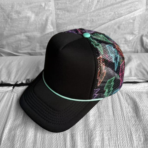 Phụ Nữ Trống Trucker Cap Chất Lượng Cao Tùy Chỉnh In Leopard In Động Vật rô Cheetah Cherry Trucker Mũ - Product Image 3