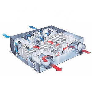 Système de ventilation d'air frais à haute efficacité avec récupération de chaleur, dédié à l'extérieur pour les systèmes de ventilation neufs de moyenne/grande envergure - Product Image 6
