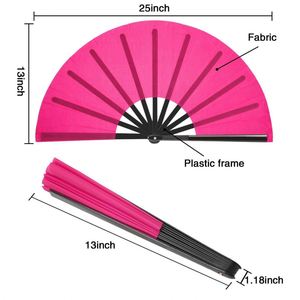 Nouvel éventail pliant personnalisé avec logo imprimé, en bambou, pour mariage, vente en gros - Product Image 4