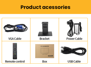 <span class=keywords><strong>2025</strong></span> kinh doanh mới 15 inch đúng phẳng điện dung USB LCD cảm ứng màn hình ROHS chứng nhận không thấm nước VGA + VESA 4:3 khía cạnh - Product Image 6