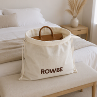 Sac de shopping promotionnel en tissu coton-lin avec cordon de serrage, durable, imprimé avec logo personnalisé, pour vêtements, cadeaux, sac à main, sac anti-poussière