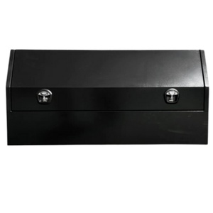 Caja de Herramientas Herui HR-700 de Apertura Lateral, Recubierta de Polvo Negro, de Aluminio, Completamente Abrible, para Plataforma de Camioneta - Product Image 4