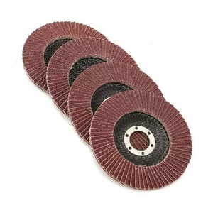 Alta Qualidade Novo Design Atacado Flap Disc 115mm Grit 40-320 Disco De Flap De Óxido De Alumínio para Madeira - Product Image 2