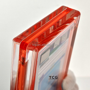 TCG工厂定制亚克力分级卡板可收藏展示柜支架BGS SGC PSA卡盒磁性保护器盒 - Product Image 4