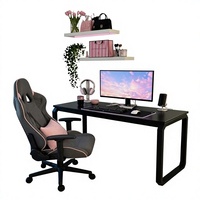 Table de travail, bureau pour ordinateur portable, table d'ordinateur, table de bureau moderne, table d'étude pour chambre à coucher, bureau d'ordinateur contemporain, bureau d'ordinateur pour le bureau
