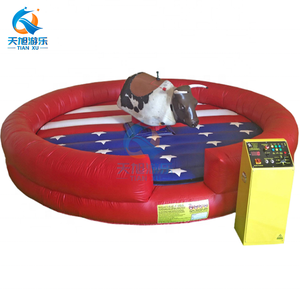 Máquina para montar toros inflable mecánica realista Inquilino unisex alquilada Máquina para montar toros inflable mecánica realista - Product Image 2