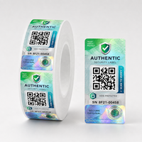 Etiqueta de Seguridad Personalizada para Protección de Marca con Código QR, Holograma y Evidencia de Manipulación VOID