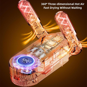 Séchoir à chaussures portable en gros, mini-séchoir intelligent personnalisé avec support réglable et minuterie - Product Image 3