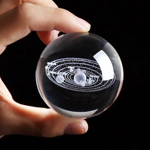 Bola de Cristal Transparente al por Mayor para Grabado Láser Personalizado y Embalaje Seguro <span class=keywords><strong>como</strong></span> Recuerdo Corporativo Premium - Product Image 4