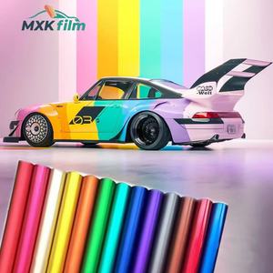 <span class=keywords><strong>Film</strong></span> de protection de peinture (PPF) Chrome Soldier, vinyle mat dégradé <span class=keywords><strong>Cameleon</strong></span> Avery rose vert orange violet, 3m pour covering automobile - Product Image 1