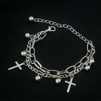 Pulsera de Cadena de Alta Calidad, Simple, Elegante y Moderna, de Aleación, Hermosa, Creativa y a la Moda
