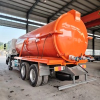 Camión de Succión de Aguas Residuales de Alta Presión con Diseño Superior, Diésel, Foton 6x4, 10 Ruedas, para Limpieza de Alcantarillado Urbano