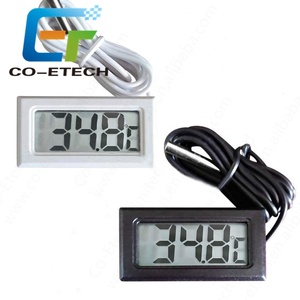 Digital LCD Display Termômetro Com Fio <span class=keywords><strong>Sensor</strong></span> para Indoor Geladeira Incubadora Fish tank - Product Image 2