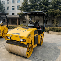 Compacteur vibrant LUTONG LTC203 de 3 tonnes, directement de l'usine, capacité de montée de 30 %, longueur de 2760 mm, idéal pour le compactage sur sites étroits