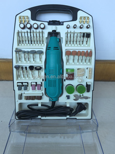 Vitesse Variable 135W DIY Électrique <span class=keywords><strong>Sans</strong></span> <span class=keywords><strong>Fil</strong></span> <span class=keywords><strong>Dremel</strong></span> Rotatif Multi Outil Ensemble 120v 230v Mini Meuleuse avec 235pcs Kit d'Accessoires - Product Image 6