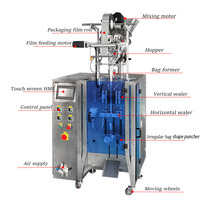 Machine d'emballage alimentaire multifonctionnelle automatique, poudre d'épices, granulés, thé, mini sachet en plastique/papier, sachet