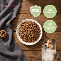 Nourriture sèche pour chiens OEM riche en protéines (26%), sans céréales, sans sucre, faible en gras, 100% naturelle, aux poulet et canard, haute teneur en viande
