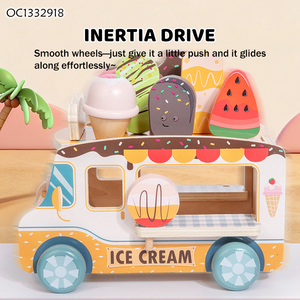 Mini Carrito <span class=keywords><strong>de</strong></span> Helados Móvil, <span class=keywords><strong>Juguetes</strong></span> <span class=keywords><strong>de</strong></span> <span class=keywords><strong>Madera</strong></span> <span class=keywords><strong>para</strong></span> Niños, <span class=keywords><strong>Juguetes</strong></span> <span class=keywords><strong>de</strong></span> Simulación Montessori con Helado <span class=keywords><strong>de</strong></span> Juguete y Dinero en Efectivo - Product Image 4