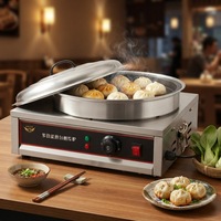 Four à gaufres électrique de table 3000W, cuve en aluminium, faible bruit, nettoyage facile, pour snack-bars et restaurants commerciaux