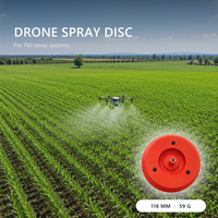 Disque de pulvérisation pour drone de protection des plantes T40 T50, disque atomiseur agricole agrandi de 118 mm, pièce de rechange