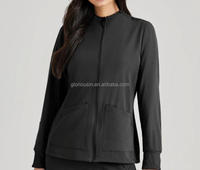 GloriousIn Femme Scrubs Veste Scrubs 2023 Hôpital Haute Qualité Oem Uniformes Costume Médical Ajusté Antistatique Infinity Marque