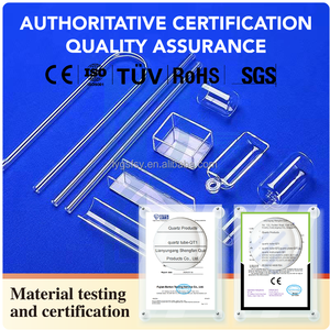 Réservoir en verre de quartz carré personnalisé de haute qualité en différentes tailles pour l'expérience optique - Product Image 6