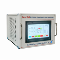 Bayou-Lok High Precision Dynamic Gas Calibrator Multi-channel Gas Dilution Device Multi-component Gas Mixer 1 Year Laboratory