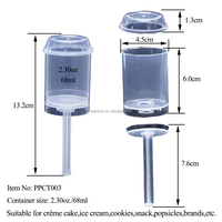 Outil décoratif pour gâteaux, tire-glace pour glaces, 68 ml