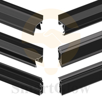Profils en aluminium extrudé pour plafonds tendus, fabricant de lampes décoratives et d'éclairage, Russie, Kirghizistan, profils pour plafonds tendus