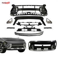 Nouvel ensemble de pièces de carrosserie pour voiture : Kit de pare-chocs avant avec grille de radar compatible avec Hyundai Kona 2024-2025