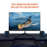 Moniteurs de 24 pouces pour Pc de jeu, écran de 75hz, 144hz, écran de 24 pouces pour ordinateur de bureau, moniteur de jeu plat et incurvé