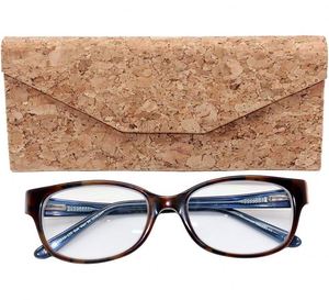 High Quality PU Recycled Materials Ecofriendly <b>Glasses</b> <b>Case</b> Custom Logo Colorful Triangle Velvet Lining Sunglasses Eye Wear Box - Product Image 2