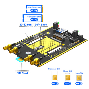 Ngff (M.2) 4G/5G Module Naar Usb 3.0 Adapter Met Sim-Kaartsleuf & 4 Antennes Compatibel 30X4 2/52Mm Netwerkuitbreiding Voor <span class=keywords><strong>Computer</strong></span> - Product Image 4